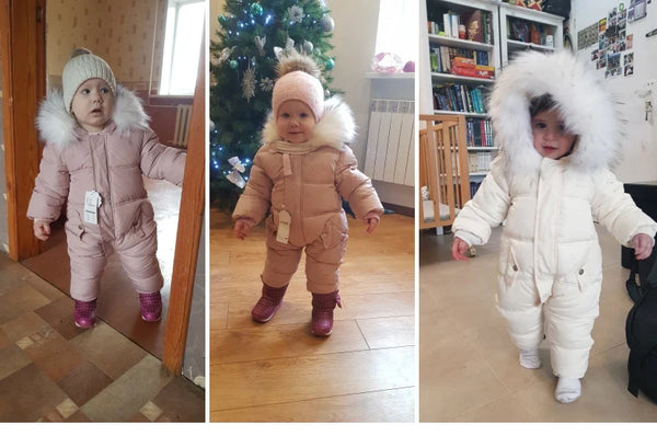 2024 Newborn Baby Winter Jumpsuit – Hooded Fleece Romper (Baby Girl & Boy Clothes, Warm & Cozy)
