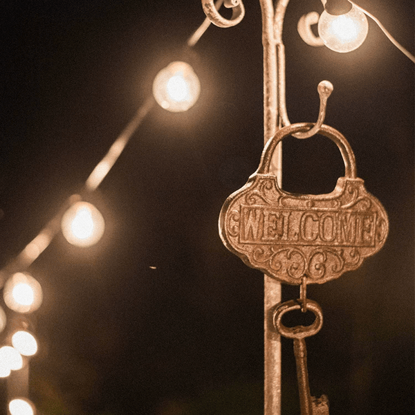 Farmhouse Vintage Key Wall Accent