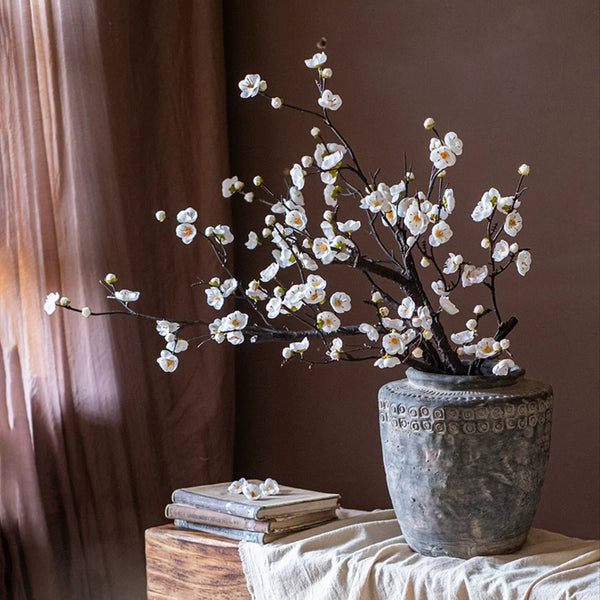 Rustic Plum Blossom Branch – 41.3" Tall