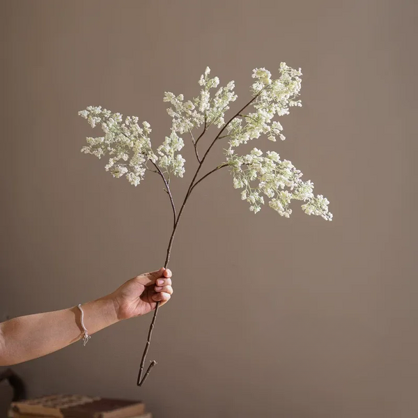 Ivory Cloud Blossom Branch