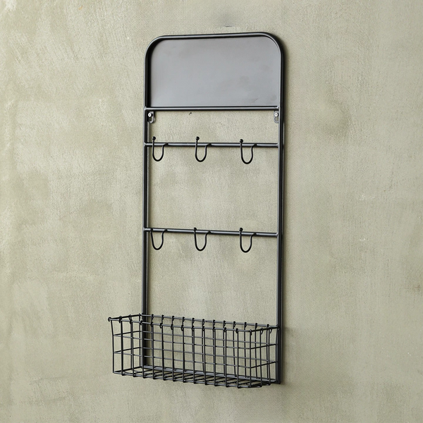 Industrial Garden Tool Storage Rack