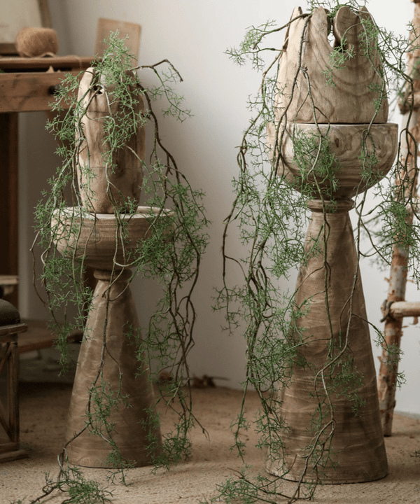 Artificial Rattan Vine Decorative Myriad Strands 55" Long