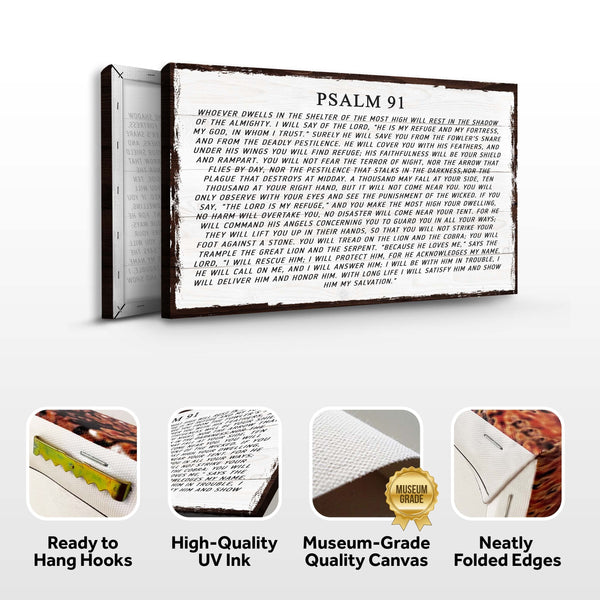 Psalm 91 - Whoever Dwells Sign