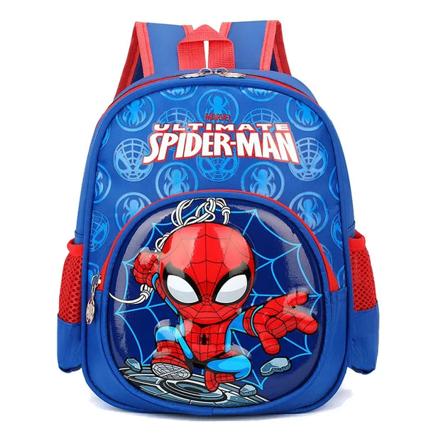 Fashion Brand Children Cartoon Spider Schoolbag – Cartoon Backpack for Boys & Girls, Cute Kitty Two-Shoulder Bag Kids Bags