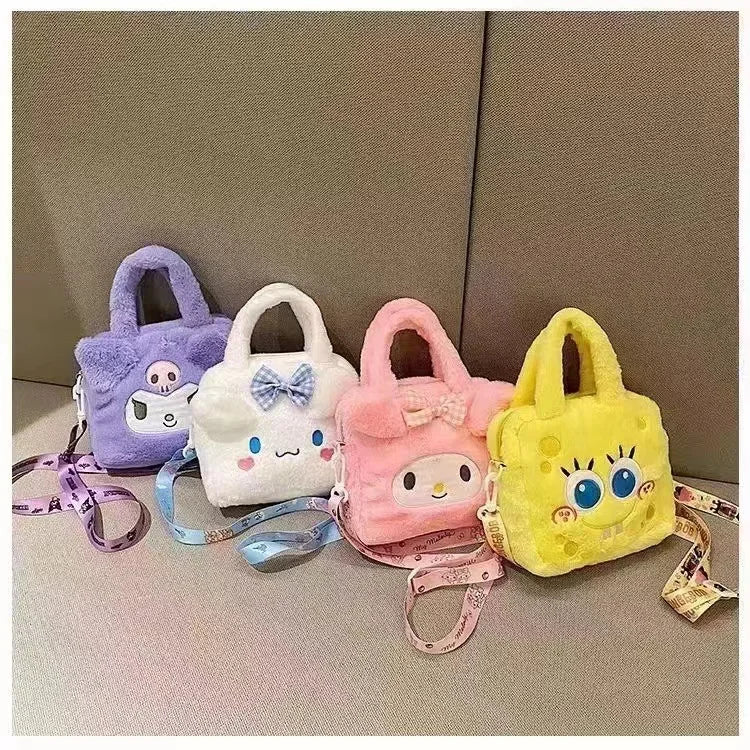 Cartoon Plush Backpack for Kids