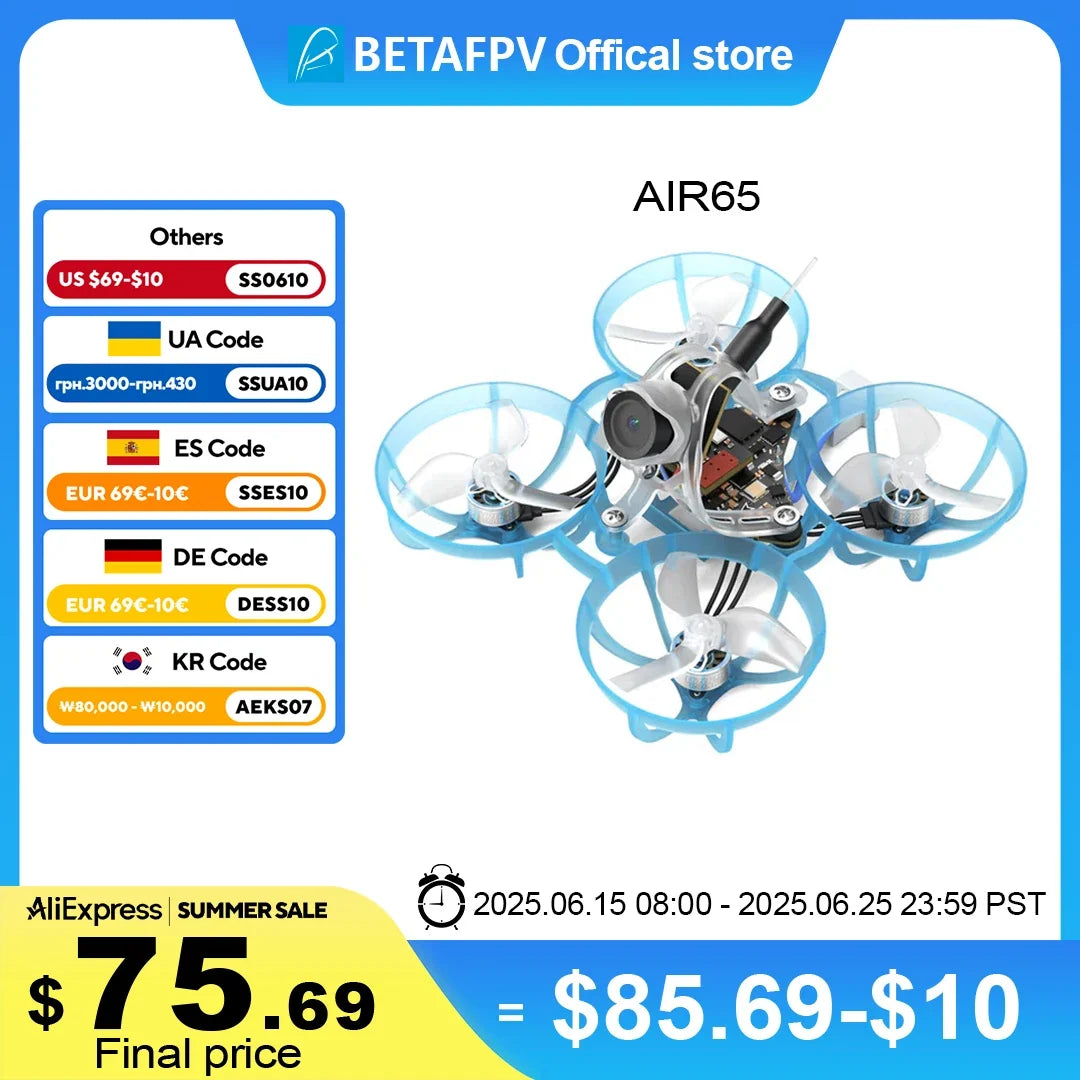Brushless Whoop Racing Drone 65 mm