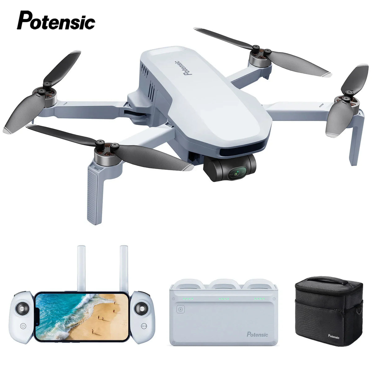 Mini Gimbal Drone 4K GPS