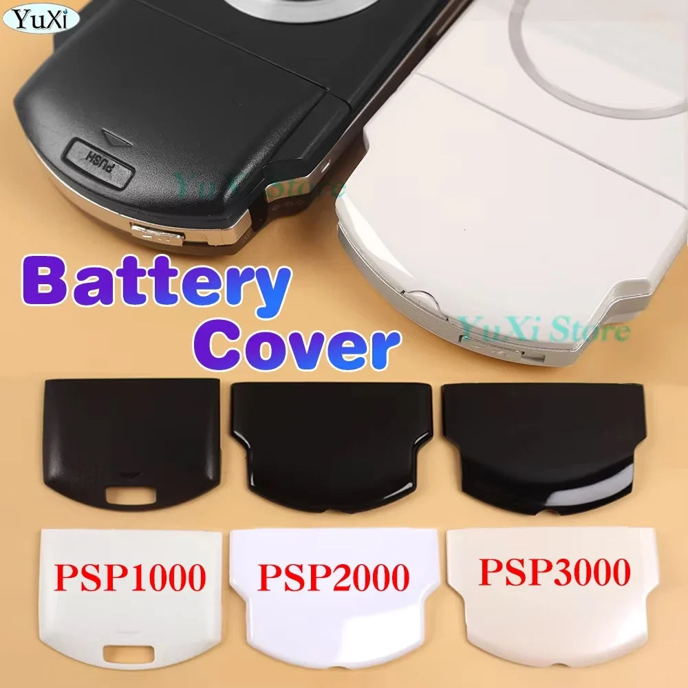 PSP Battery Cover Replacement | Durable Back Door for Sony PSP 1000 2000 3000