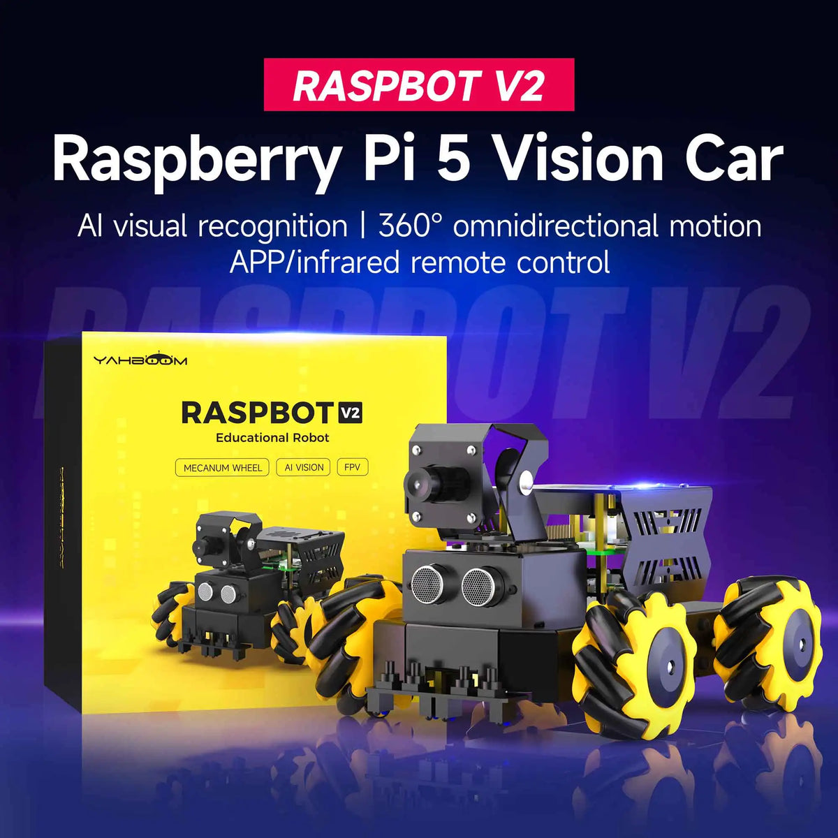 AI Vision Robot Car Kit