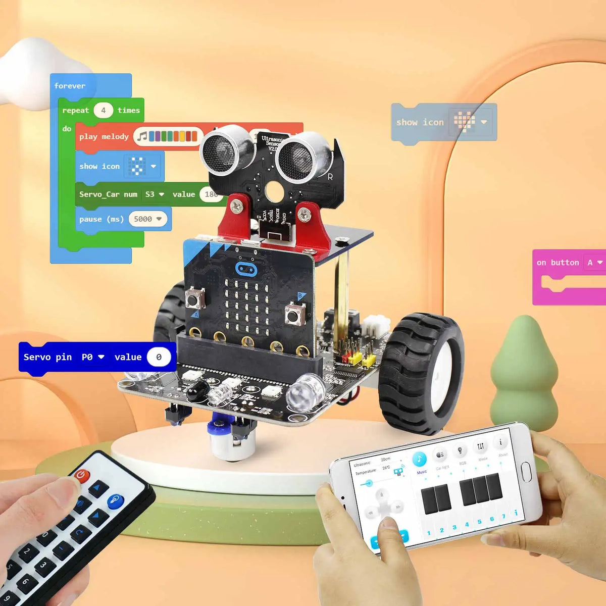 Kids Coding Smart Car Kit