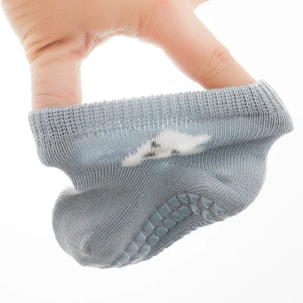 Safety Baby Knee Pads Socks Set - Autumn Anti-Slip Knee Protector for Kids | Crawling Floor Socks, Kneecap Leg Warmer for Girls