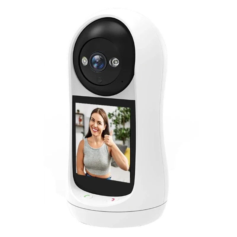Mini WiFi Dome Security Camera 1080P HD – Night Vision, Motion Tracking, Two-Way Audio, IP66 Weatherproof