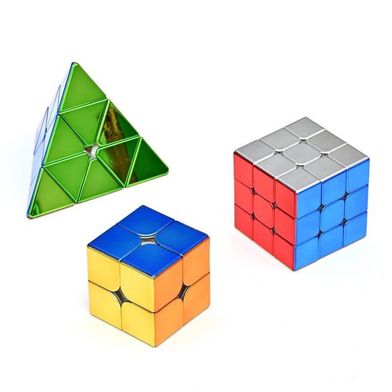 Magnetic 3x3 Metallic Speed Cube