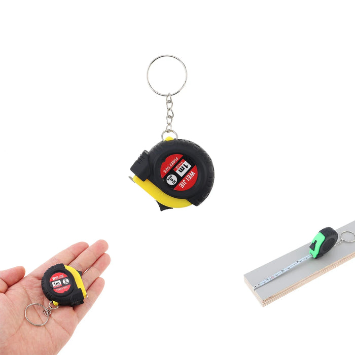 /5pcs / Green/Yellow Keychain Tape Measure for Quick Easy Measurements