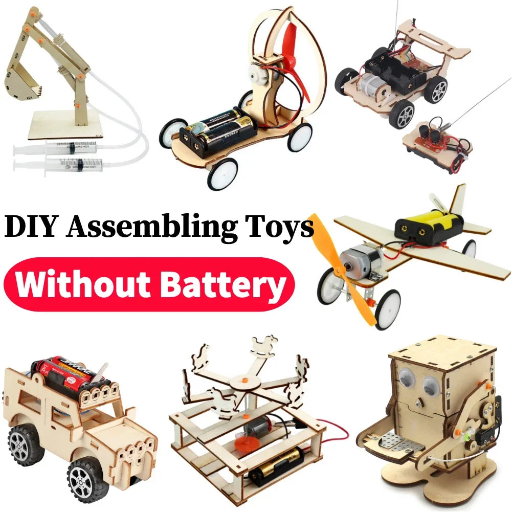 STEM Electronics Kit for Kids — DIY Physics & Circuit Experiments, Series & Parallel Circuits, Educational Toy (Ages 6-12)