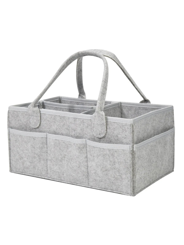 Baby Stroller Organizer – Foldable Diaper Storage Bag, Portable Mommy Tote for Stroller Accessories