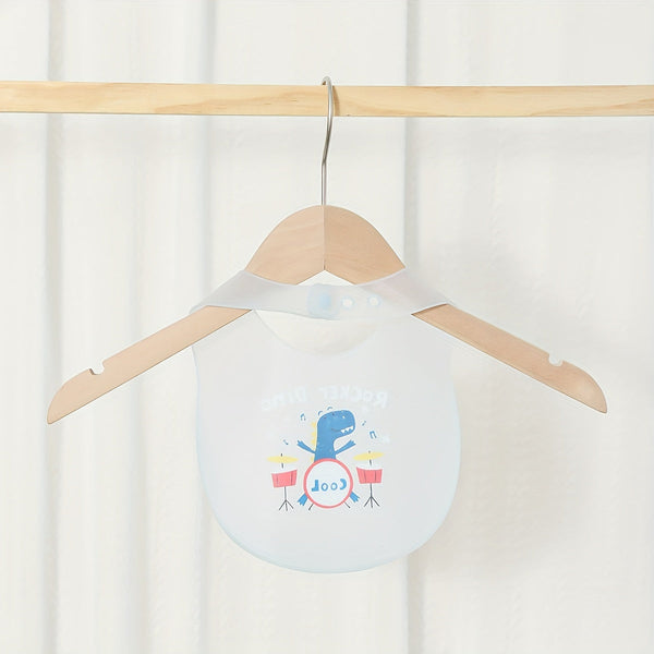 Soft Silicone Baby Feeding Bib – Waterproof & Easy-Clean Bib for Mess-Free Mealtime (Mixed Colors)