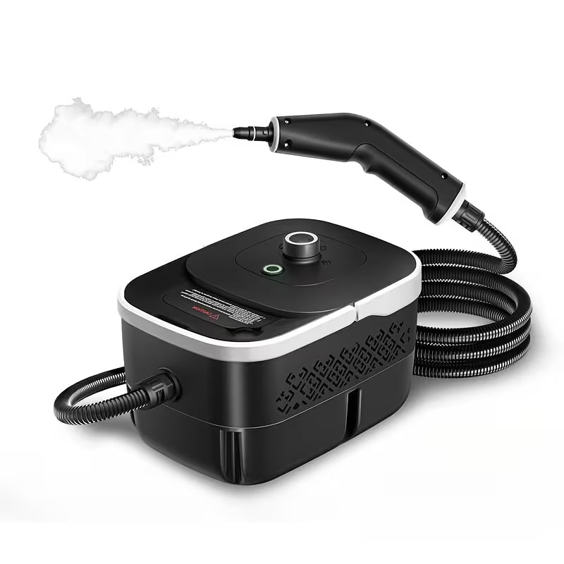 2500W High Pressure Steam Cleaner – Portable Handheld Cleaning Machine with 50oz Water Tank &amp; 3 Adjustable Steam Modes