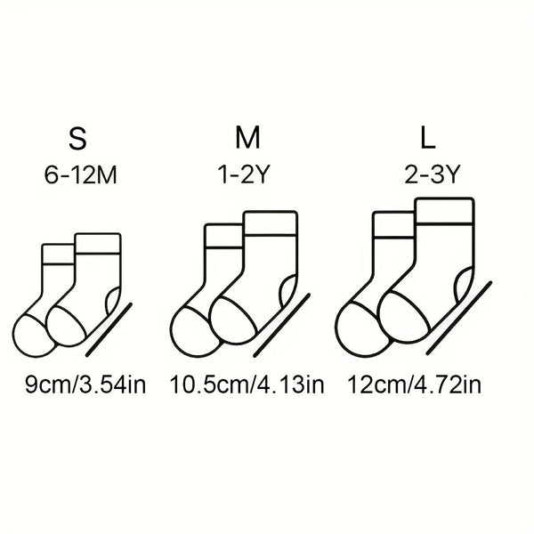 4 Pairs Youngsters Big Eyes Soft Non-Slip Boat Socks - Candy Color Cute Cartoon Short Socks for Kids