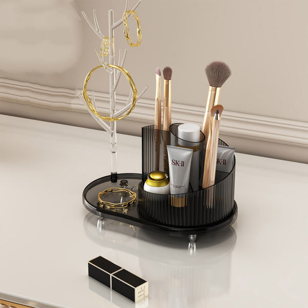 360° Rotating Makeup & Jewelry Organizer