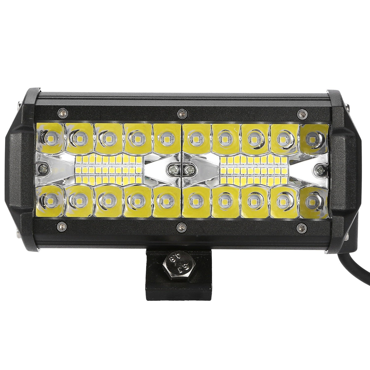7" LED Light Bar 120W Offroad Driving Light Spot Flood Beam