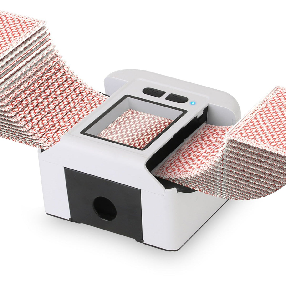Automatic Card Shuffler 2 Deck Rechargeable Electric