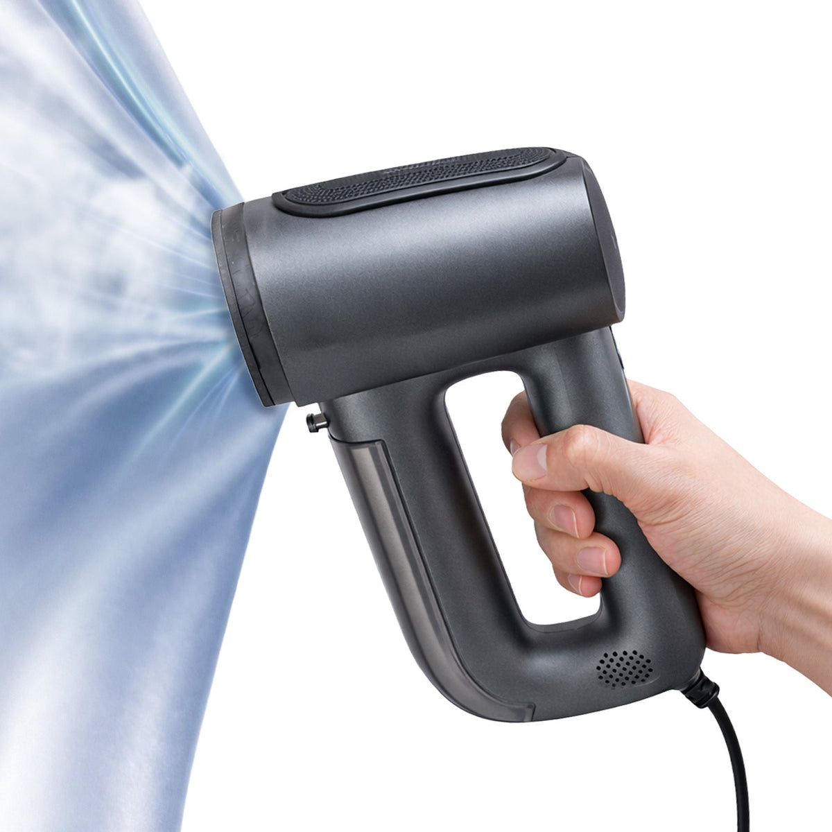Vacuum Garment Steamer with Fabric-Grip Suction