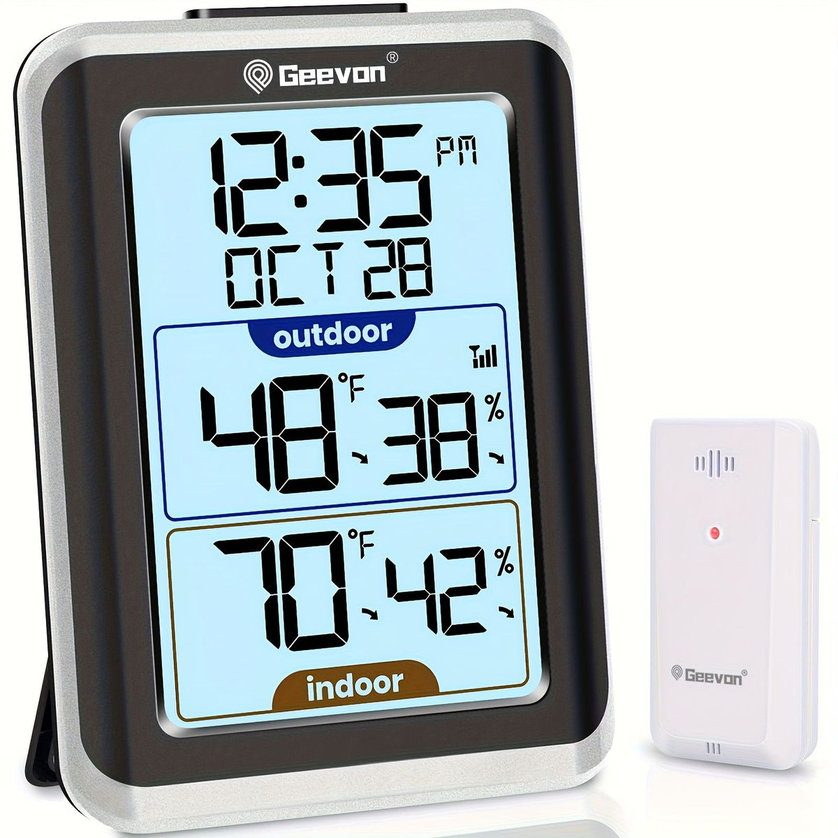 Wireless Digital Indoor Outdoor Thermometer Hygrometer