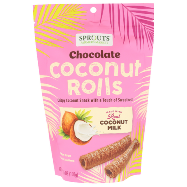 Sprouts Chocolate Coconut Rolls