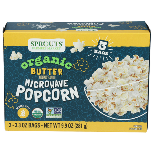 Sprouts Organic Butter Popcorn