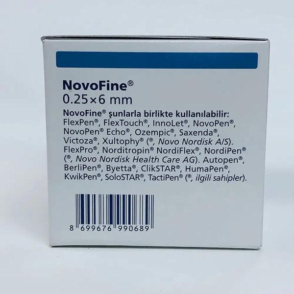 Novofine 6mm 31G Pen Needles