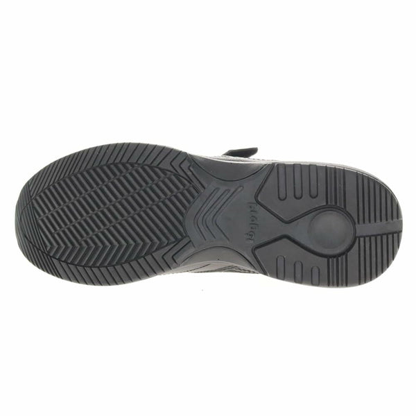 Propét LifeWalker Flex Leather Orthotic Comfort Walking Shoes Black US 6.5 Wide